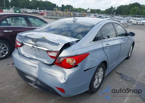 2014 Hyundai Sonata Gls from USA, damaged, VIN 5NPEB4AC9EH837792